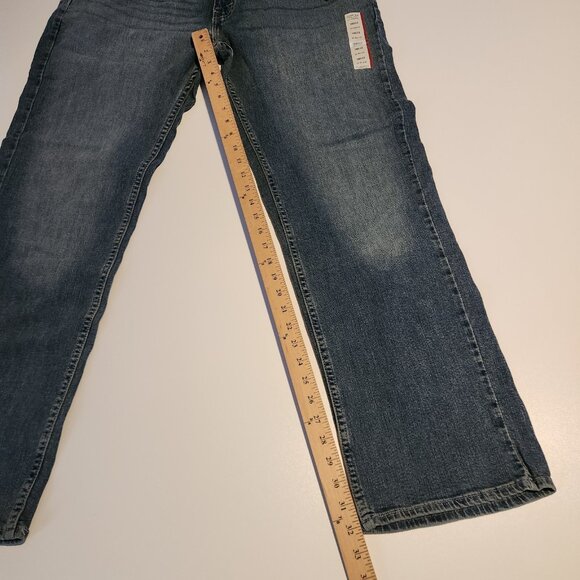 Signature Levi Strauss S61 Relaxed Fit Jeans Stretch Blue Mens 38x32 NEW NWT - Picture 16 of 16